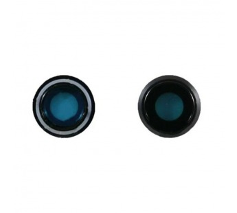 Стекло камеры для iPhone 8/SE (2020)/SE (2022) в сборе с рамкой Черный#2074582