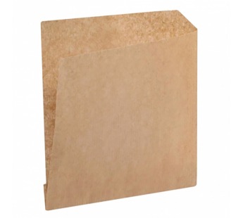 Уголок бумажный 17*17см (100шт) подпергамент крафт без печати 1/100/2500шт#1942158