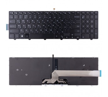 Клавиатура для ноутбука Dell Inspiron 5-3000/15-5000/17-5000 Черный#2028090