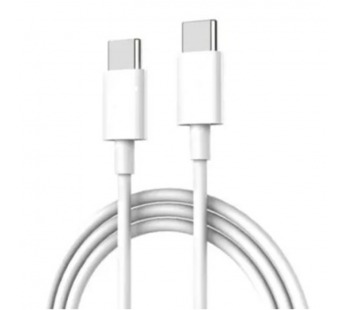 Кабель Type-C - Type-C для iPhone 15/15 Plus/15 Pro/15 Pro Max/16/16 Plus/16 Pro/16 Pro Max/17/17 Pro/17 Pro Max/Air (60W, PD, оплетка нейлон, тех.упак.) Белый - OR#2069784