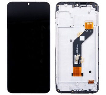 Дисплей для Tecno Spark Go 2022 (KG5m) модуль с рамкой Черный - OR#1948898
