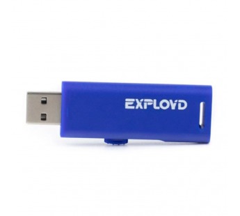 Флэш накопитель USB 64 Гб Exployd 580 (blue) (95044)#1942821