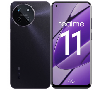 Смартфон Realme 11 4G 8Gb/256Gb Black (6,4"/108МП/4G/5000mAh)#1943066