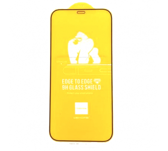 Защитное стекло iPhone 12/12 Pro WEKOME WTP-065 (King Kong 9D) тех упаковка Черное#1943219