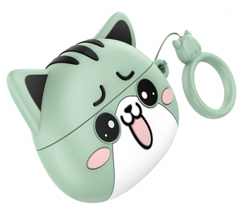 Беспроводные наушники TWS HOCO EW48 (зеленый) Mint cat#1943441