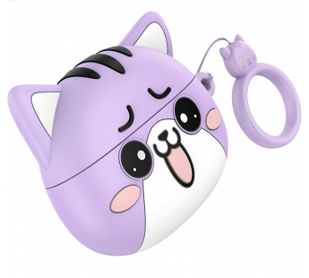 Беспроводные Bluetooth-наушники HOCO EW48 (фиолетовый) Purple cat#1943449
