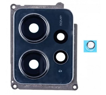 Стекло камеры для Xiaomi Redmi Note 12 4G (23021RAA2Y) в сборе с рамкой Черный#2077565