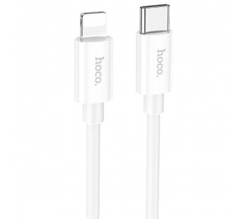 Кабель Type-C - Apple lightning Hoco X87 Magic PD 60W 100см 3A  (white) (220482)#1972734