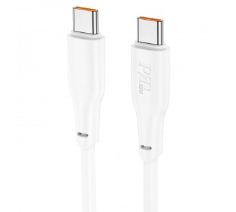 Кабель Type-C - Type-C Hoco X93 Force PD 60W 100см 3A  (white) (220670)#1976922
