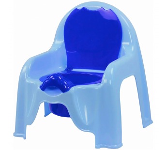 Горшок-стульчик голубой (Альтернатива) М1326, шт#1950859
