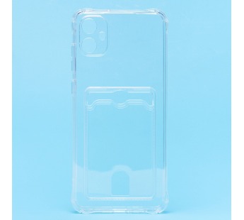 Чехол-накладка - SC276 с картхолдером для "Samsung SM-A055 Galaxy A05" (transparent) (224005)#1949917