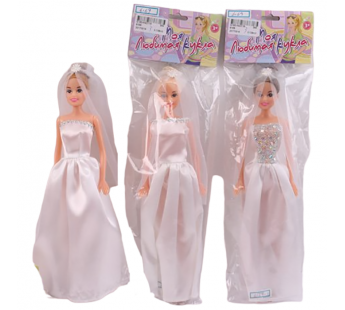 Кукла-невеста 6169 в пакете (RU), шт#1944994