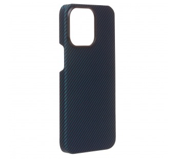 Чехол-накладка Cellis SM009 POSH KEVLAR SafeMag для "Apple iPhone 15 Pro Max" (blue) (220136)#1945995