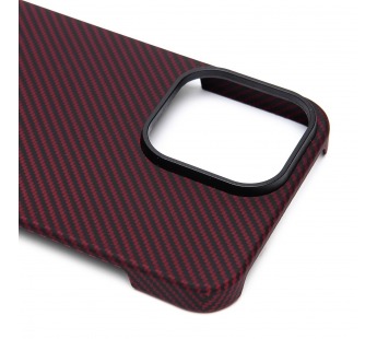 Чехол-накладка Cellis SM009 POSH KEVLAR SafeMag для "Apple iPhone 15 Pro Max" (red) (220137)#2120266