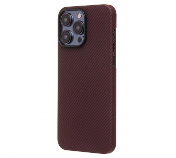Чехол-накладка Cellis SM009 POSH KEVLAR SafeMag для "Apple iPhone 15 Pro Max" (red) (220137)#1948704