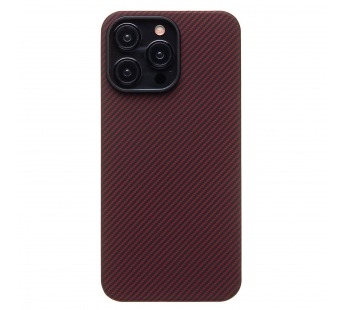 Чехол-накладка Cellis SM009 POSH KEVLAR SafeMag для "Apple iPhone 15 Pro Max" (red) (220137)#1948703