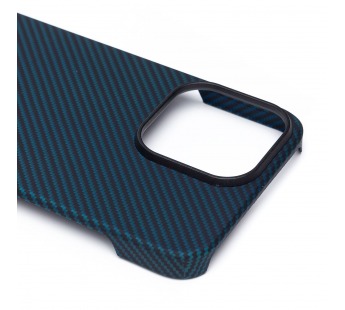Чехол-накладка Cellis SM009 POSH KEVLAR SafeMag для "Apple iPhone 15 Pro" (blue) (220138)#1945991