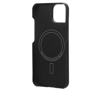Чехол-накладка Cellis SM009 POSH KEVLAR SafeMag для "Apple iPhone 15" (black) (220135)#1945986