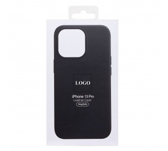 Чехол-накладка - SM002 экокожа SafeMag для "Apple iPhone 13 Pro" (black) (222475)#1951347