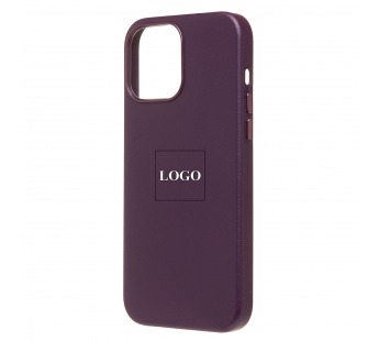 Чехол-накладка - SM002 экокожа SafeMag для "Apple iPhone 14 Pro Max" (mulberry) (222501)#1951295