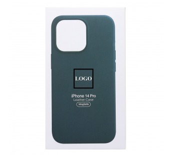Чехол-накладка - SM002 экокожа SafeMag для "Apple iPhone 14 Pro" (pacific blue) (222495)#2110006
