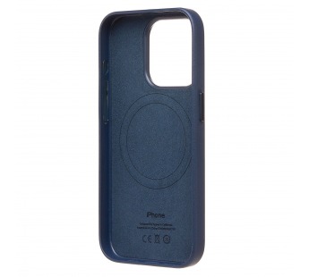 Чехол-накладка SM002 экокожа SafeMag для "Apple iPhone 15 Pro" (pacific blue) (222515)#1951339