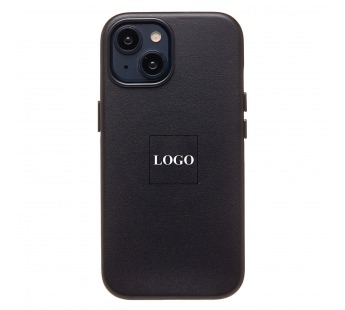 Чехол-накладка SM002 экокожа SafeMag для "Apple iPhone 15" (black) (222508)#1950831