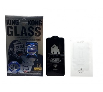 Защитное стекло iPhone 15 WEKOME WTP-040 (King Kong 6D) в упаковке Черное#1945291