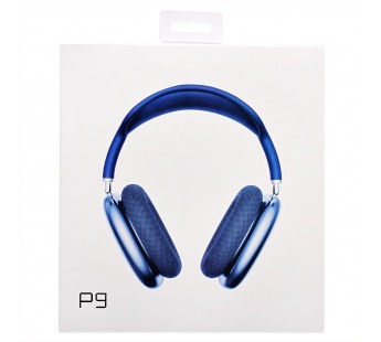 Накладные Bluetooth-наушники P9 (blue)#1949575