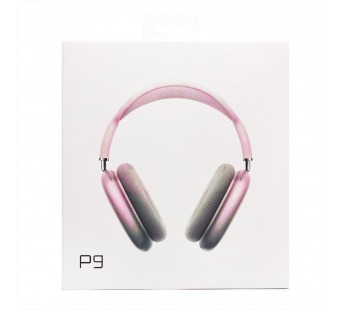 Накладные Bluetooth-наушники P9 (pink)#1949586