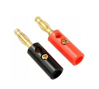 Штекер колоночный  "Banana" (мет+пласт) Gold#2064976