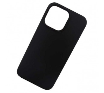 Чехол силиконовый iPhone 15 Pro Max Silicone Case NEW с логотипом (018) черный#2013540