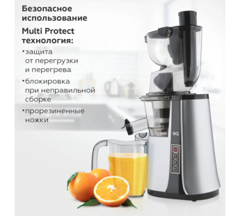 Соковыжималка BQ J2004 Black-Silver#1981276