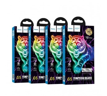Защитное стекло Hoco G5 Iphone XR/11, полноразмерное, 3D, цвет черный (10)#2063584