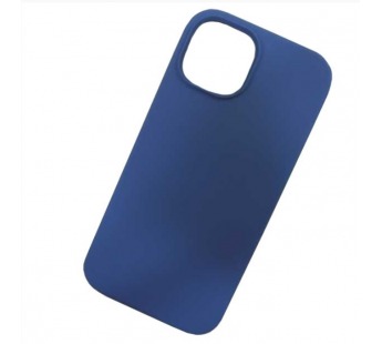Чехол силиконовый iPhone 15 Silicone Case NEW без логотипа (020) синий#1988484