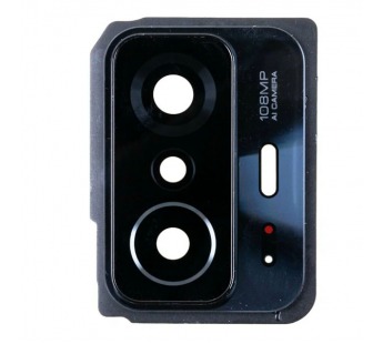 Стекло камеры для Xiaomi 11T/11T Pro (21081111RG/2107113SG) в сборе с рамкой Черный#2077359