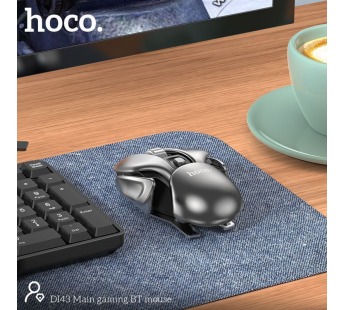 Мышь беспроводная игровая HOCO DL43 (черный) беззвучная#1950381