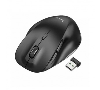 Мышь оптическая беспроводная Hoco GM24 черная#2066441