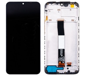 Дисплей для Xiaomi Redmi 9A/9C/10A (M2006C3MNG/220233L2G/M2006C3LG) модуль с рамкой Черный - OR#1963452