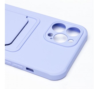 Чехол-накладка - SC304 с картхолдером для "Apple iPhone 12 Pro Max" (dark violet) (223188)#2100169