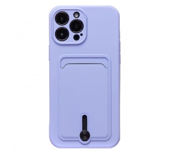 Чехол-накладка - SC304 с картхолдером для "Apple iPhone 13 Pro Max" (dark violet) (223193)#1951660