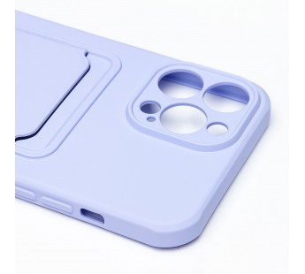 Чехол-накладка - SC304 с картхолдером для "Apple iPhone 13 Pro Max" (dark violet) (223193)#2100162