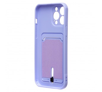 Чехол-накладка - SC304 с картхолдером для "Apple iPhone 13 Pro Max" (dark violet) (223193)#2100163