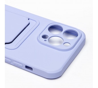 Чехол-накладка - SC304 с картхолдером для "Apple iPhone 14 Pro Max" (dark violet) (223198)#2100156