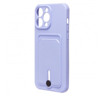 Чехол-накладка - SC304 с картхолдером для "Apple iPhone 14 Pro Max" (dark violet) (223198)#2100158