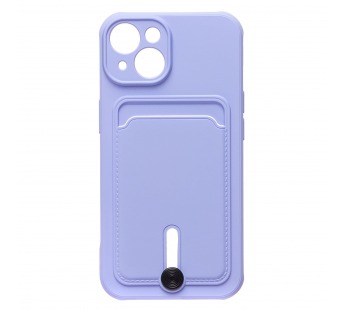 Чехол-накладка - SC304 с картхолдером для "Apple iPhone 14" (dark violet) (223194)#1951589