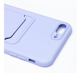 Чехол-накладка - SC304 с картхолдером для "Apple iPhone 7 Plus/ 8 Plus" (dark violet) (223187)#2100147