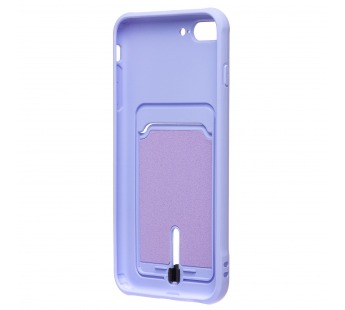 Чехол-накладка - SC304 с картхолдером для "Apple iPhone 7 Plus/ 8 Plus" (dark violet) (223187)#2100148
