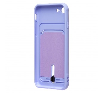 Чехол-накладка - SC304 с картхолдером для "Apple iPhone 7/8/SE 2020" (dark violet) (223191)#2100145