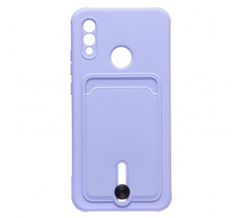 Чехол-накладка - SC304 с картхолдером для "Huawei Honor 10 Lite/P Smart 2019" (dark violet) (223210)#1951676